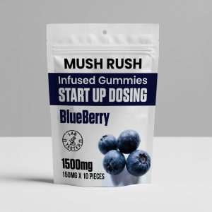 Blueberry Gummies – 1500mg Psilocybin Extract